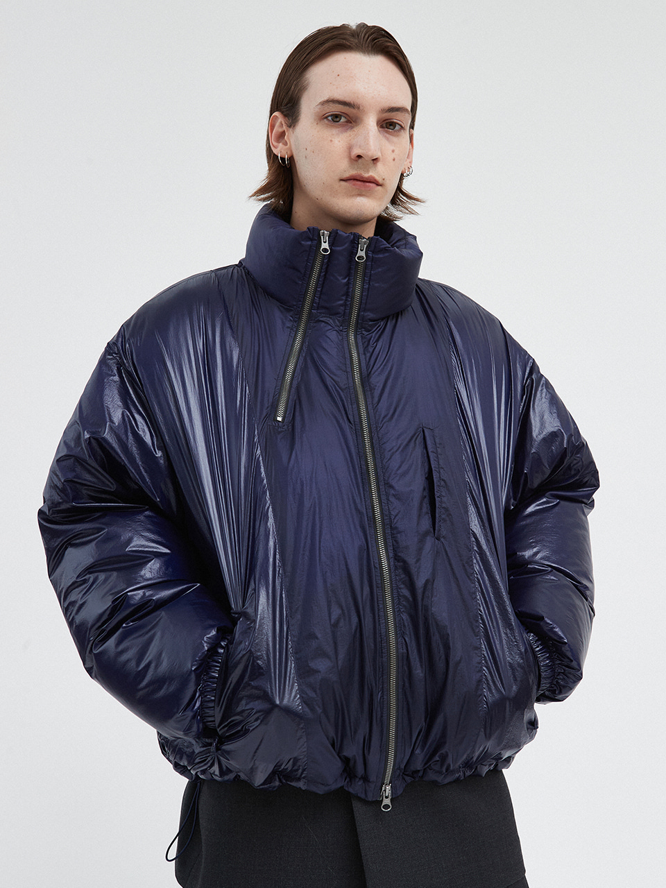 IEY - IN-OUT PUFFER JACKET Navy