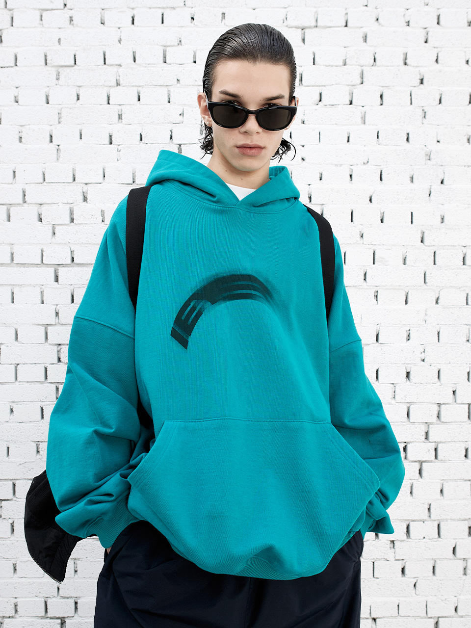 IEY - MOTION OVER HOODIE Green