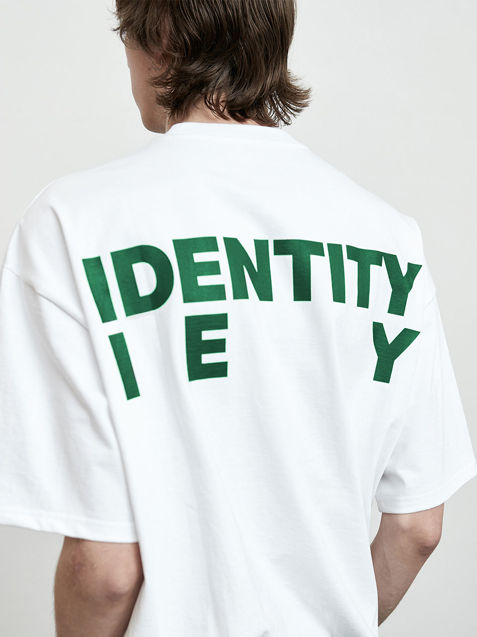 IEY - IDENTITY BACK LOGO T-SHIRT White/Green